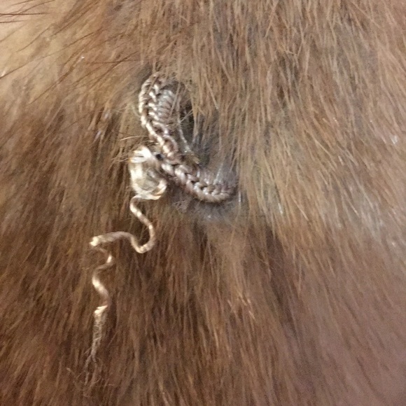 Real vintage lunaraine mink stroller - Picture 8 of 8